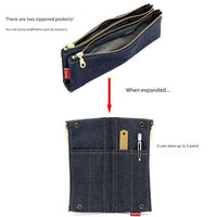 Okayama Denim Folding Case - Patchwork Mosaic