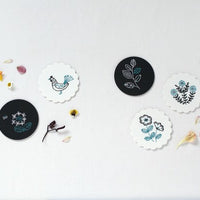 Paper & Cloth Embroidery by Anna Kawabata