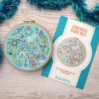 Advent & Christmas Embroidery Cloth