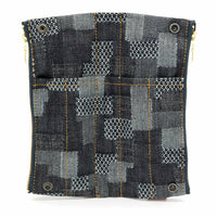 Okayama Denim Folding Case - Patchwork Grid