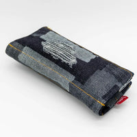 Okayama Denim Folding Case - Patchwork Mosaic
