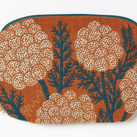 Flowers & Stink Bugs Poetry Pouch by MoritaMiW