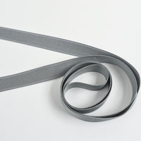 Pearl Gray Rayon Grosgrain Ribbon 9/16" - 50yd Roll