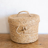 Sewing Basket & Pin Cushion Set