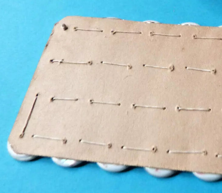 Antique Mother-of-Pearl Button Card – Art Nouveau Era (Set of 36) – ½" (12mm)