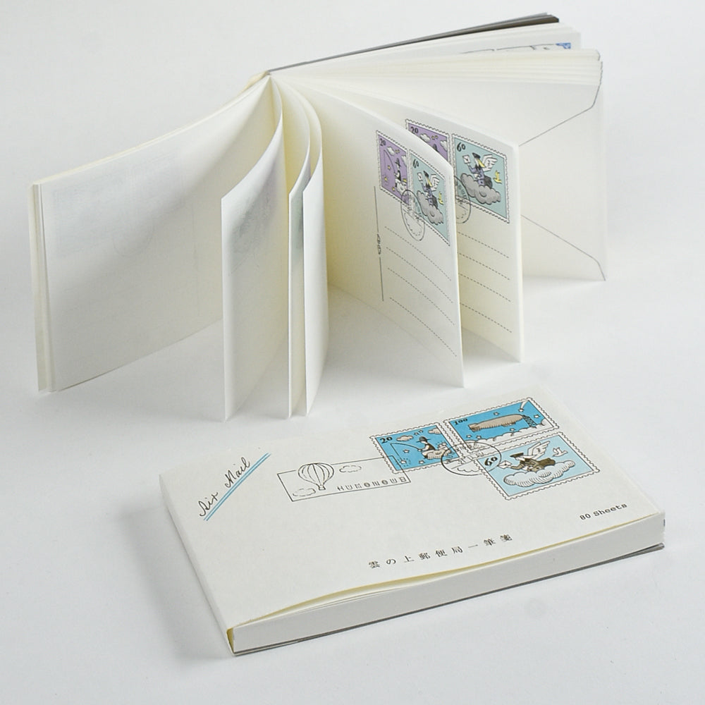 Cloud-Top Post Office Memo Set