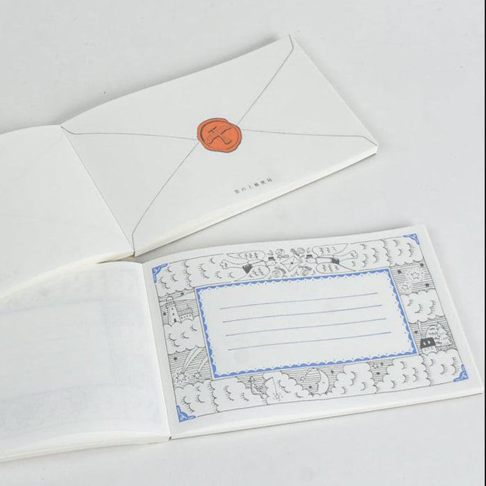 Cloud-Top Post Office Memo Set