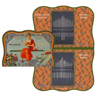 Needle Book - Seamstress in Red