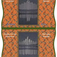 Needle Book - Seamstress in Red