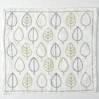 Leaf Sashiko Cloth