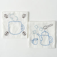 Sashiko Coaster Kit - Coffee Break
