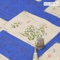 Suzuko Koseki Cotton 1/2 yd - Botanical Cards