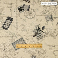 Suzuko Koseki Linen/Cotton 1/2 yd - Sewing Treasures