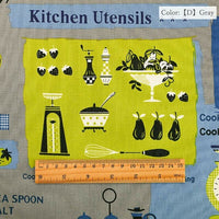 Suzuko Koseki Cotton, My Recipes - 1/2 yd pc