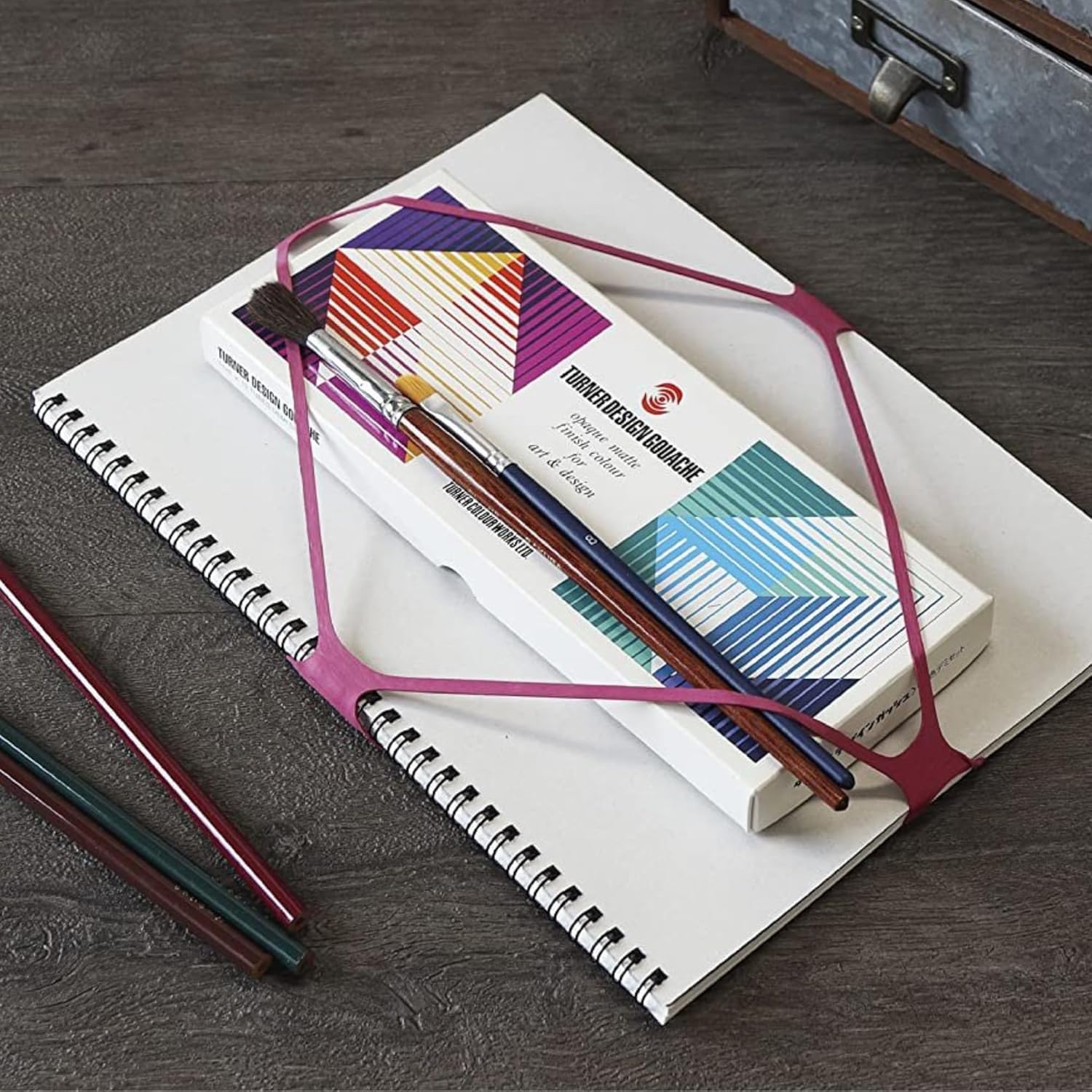 Classic 4-Corner Rubber Bands, Set of 2 – Brooklyn Haberdashery