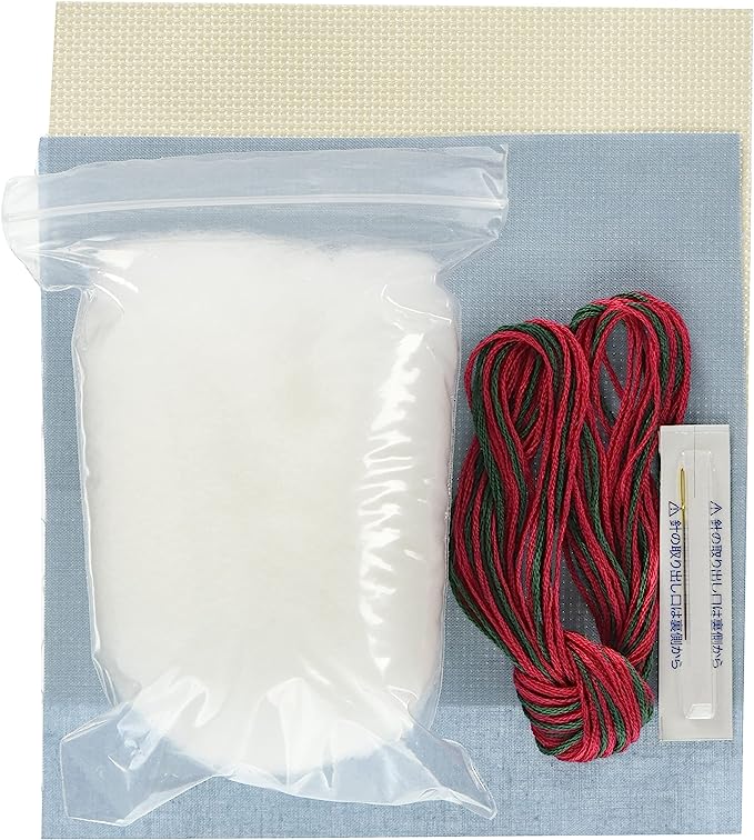 Thistle Flower Ji-Sashi Pin Cushion Kit