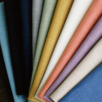 Sashiko Cloth, Mottled Salmon Pink