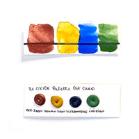 Oxide Palette Watercolor Dot Cards
