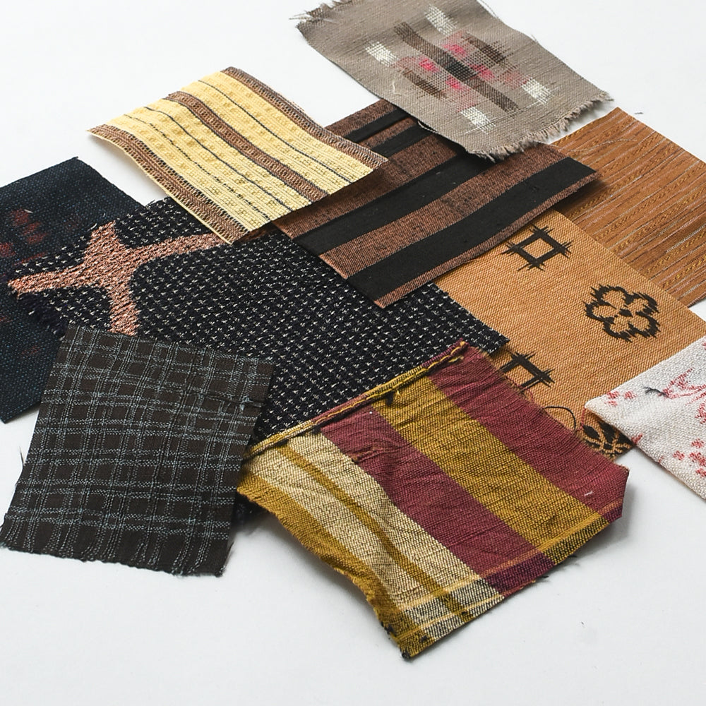 Vintage Japanese Fabric Packs - Earthy