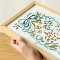 Winter Solstice Bird Embroidery Kit by Alice Makabe