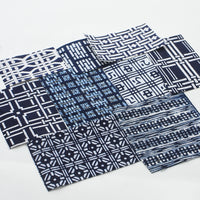 Yukata Cotton Fabric Pack - Indigo