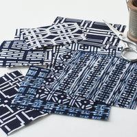 Yukata Cotton Fabric Pack - Indigo