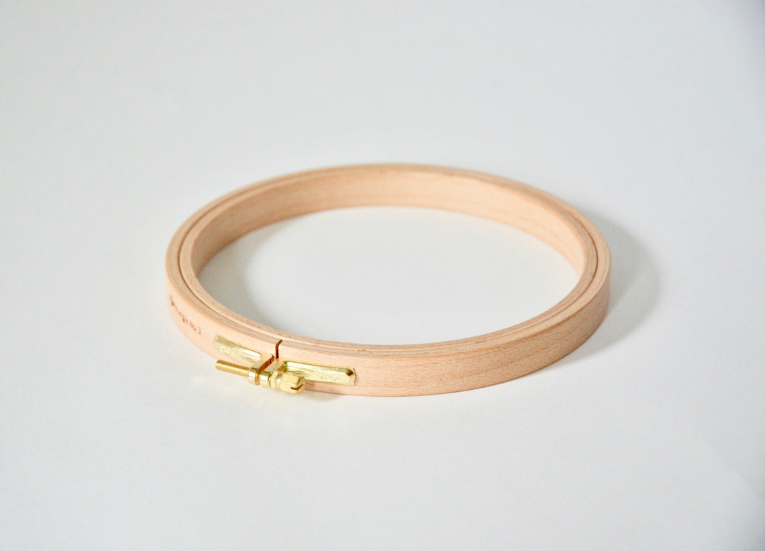 Wood Embroidery Hoops, 16mm