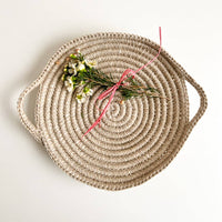 Skye Linen Basket Kit, Stone | Brooklyn Haberdashery