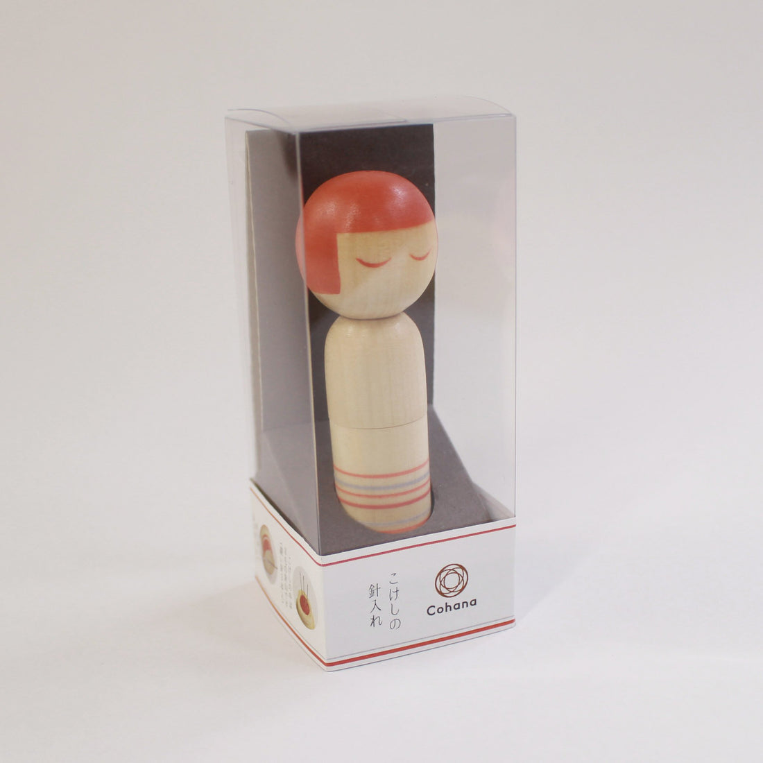 Kokeshi Doll Pin Cushion, Yellow
