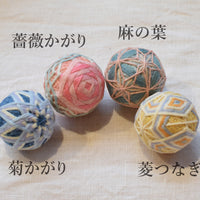 Hexagonal Temari Box, Green