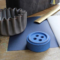 Nambu Iron Paperweight – Aqua Green