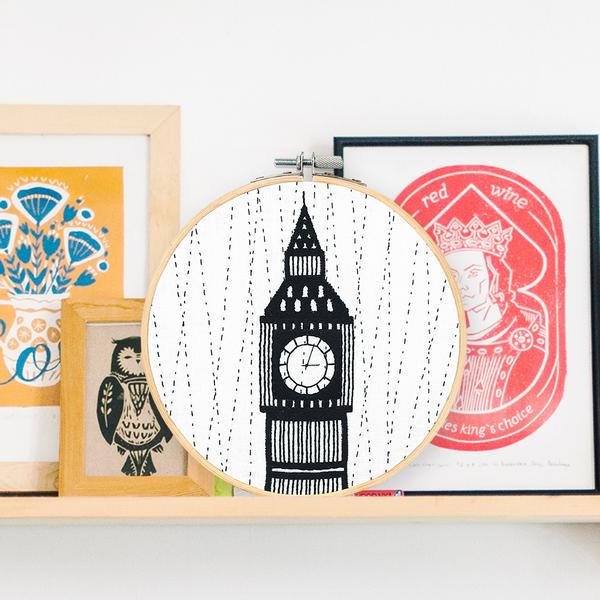 Big Ben, London Embroidery Kit – Brooklyn Haberdashery
