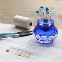 Otaru Kiriko Pin Cushion, Yellow