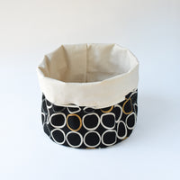 Asa Bucket Bag, Gold Circles Edition