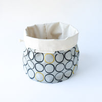 Asa Bucket Bag, Gold Circles Edition