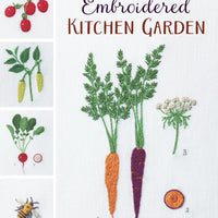 Embroidered Kitchen Garden by Kazuko Oaki