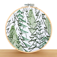 Into The Woods Embroidery Kit