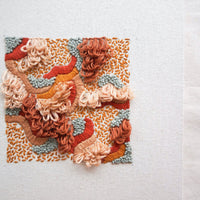 Hidden Mountains, Terracotta Embroidery Kit
