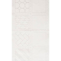 Sashiko Coaster Set - Beginner White