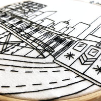 NYC Subway Embroidery Kit
