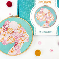 She Blooms Feminist Embroidery Kit