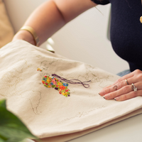 Tote Bag Stitching Kit - Natural