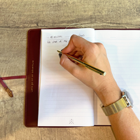 USA Map Notebook Cover DIY Kit, Maroon