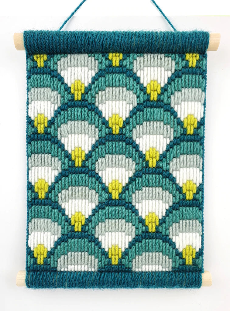 Bargello Tapestry, Making Waves Wall Hanging Needlecraft Kit – Brooklyn  Haberdashery