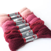 Appletons Darning Wool Gradient, Dusty Rose