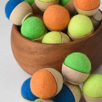 Wee Neon Wool Pin Cushion