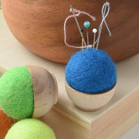 Wee Neon Wool Pin Cushion