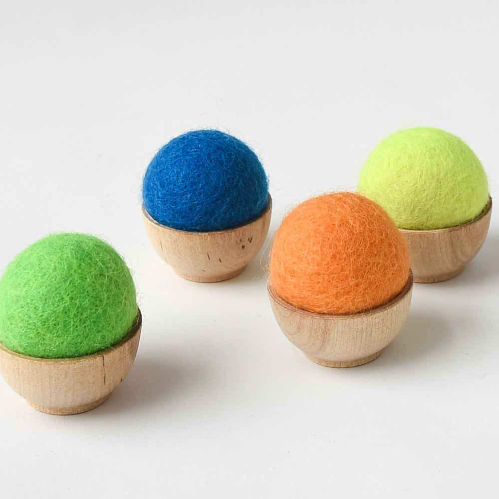 Wee Neon Wool Pin Cushion
