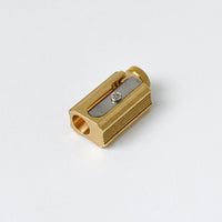 office supplies: brass pencil sharpener | Brooklyn Haberdashery