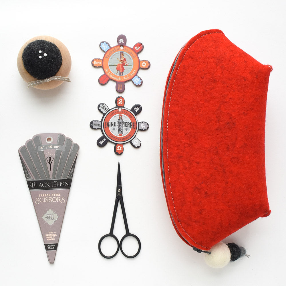 Brigid Gift Set, Ruby Red